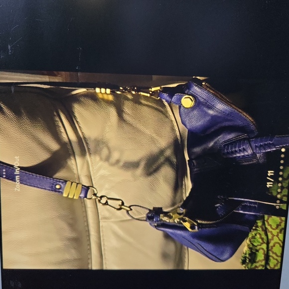 orYANY Cassie Navy Blue Medium Convertible Handbag - Picture 11 of 11